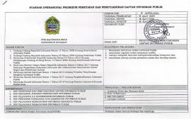 SOP PENETAPAN DAN PEMUTAKHIRAN DIP (DAFTAR INFORMASI PUBLIK)